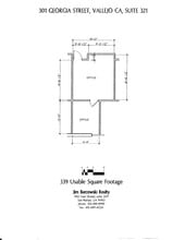 301 Georgia St, Vallejo, CA à louer Plan de site- Image 1 de 4