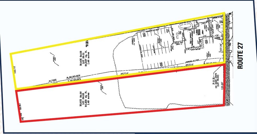 3231 State Route 27, Franklin Park, NJ à vendre - Plan de site - Image 2 de 2
