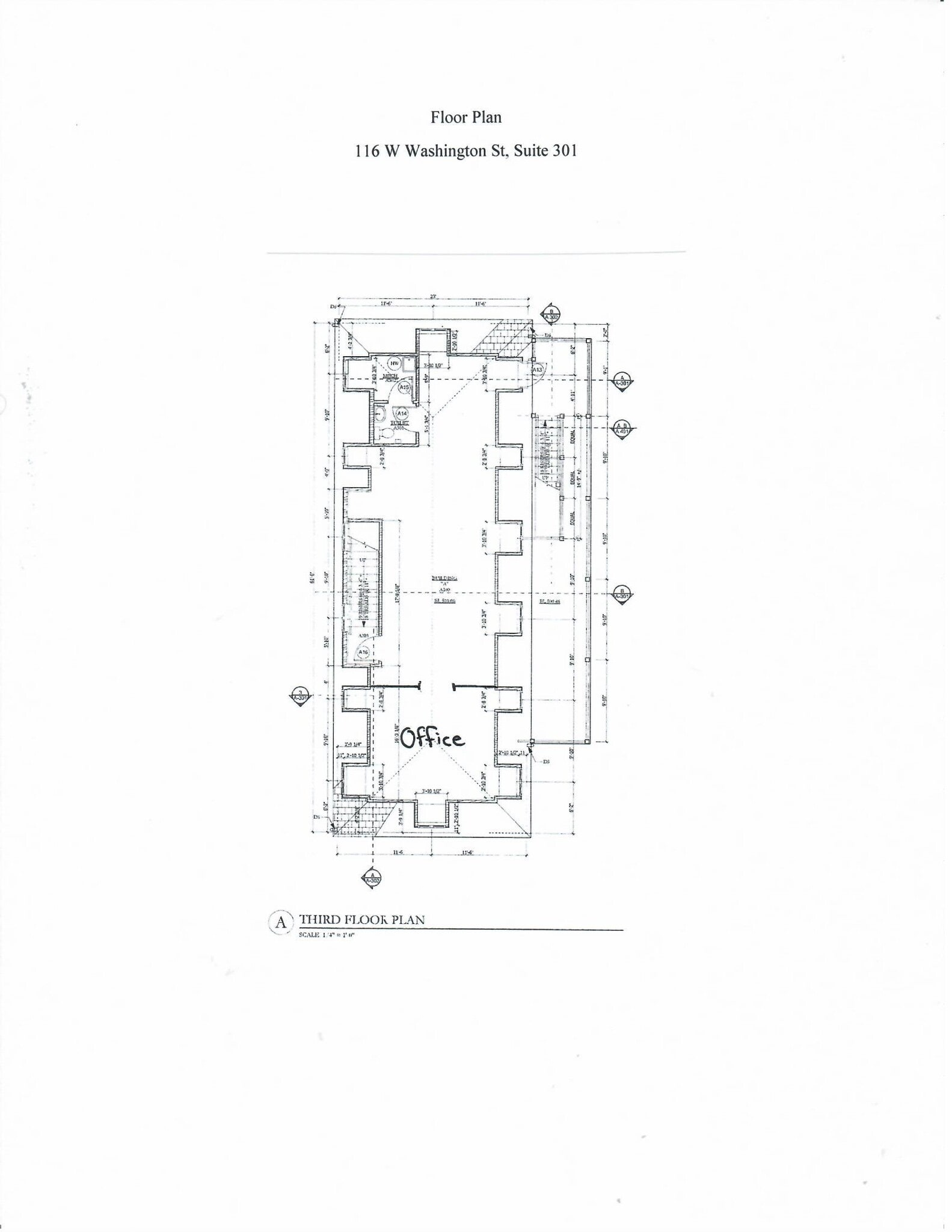 116 W Washington St, Middleburg, VA for lease Floor Plan- Image 1 of 4