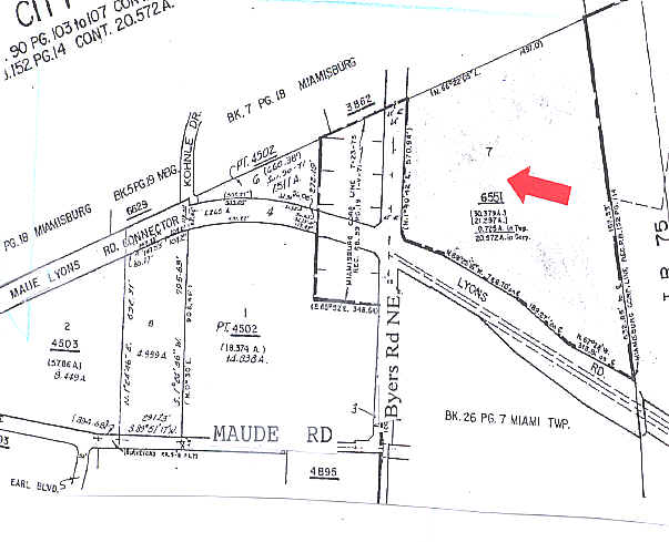490 Byers Rd, Miamisburg, OH à vendre - Plan cadastral - Image 2 de 3