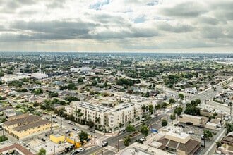 12132-12222 Garfield Ave, South Gate, CA - Aerial map view