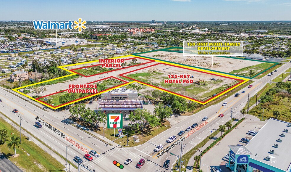 17365 San Carlos Blvd, Fort Myers, FL à vendre - Aérien - Image 2 de 14