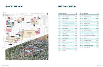 180-230 Alamo Plz, Alamo, CA à louer Plan de site- Image 1 de 1