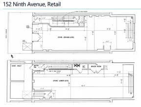 152 Ninth Ave, New York, NY for lease Floor Plan- Image 1 of 1