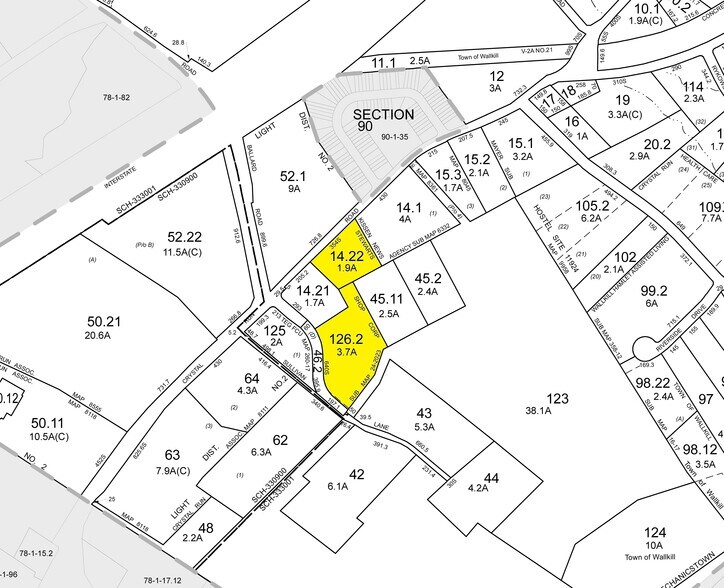 160 Crystal Run Rd, Middletown, NY à vendre - Plan cadastral - Image 2 de 2