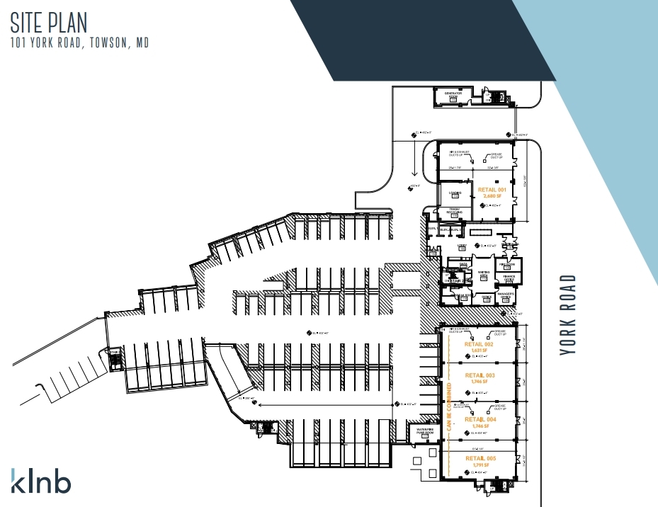 101 York Rd, Towson, MD for lease Floor Plan- Image 1 of 1