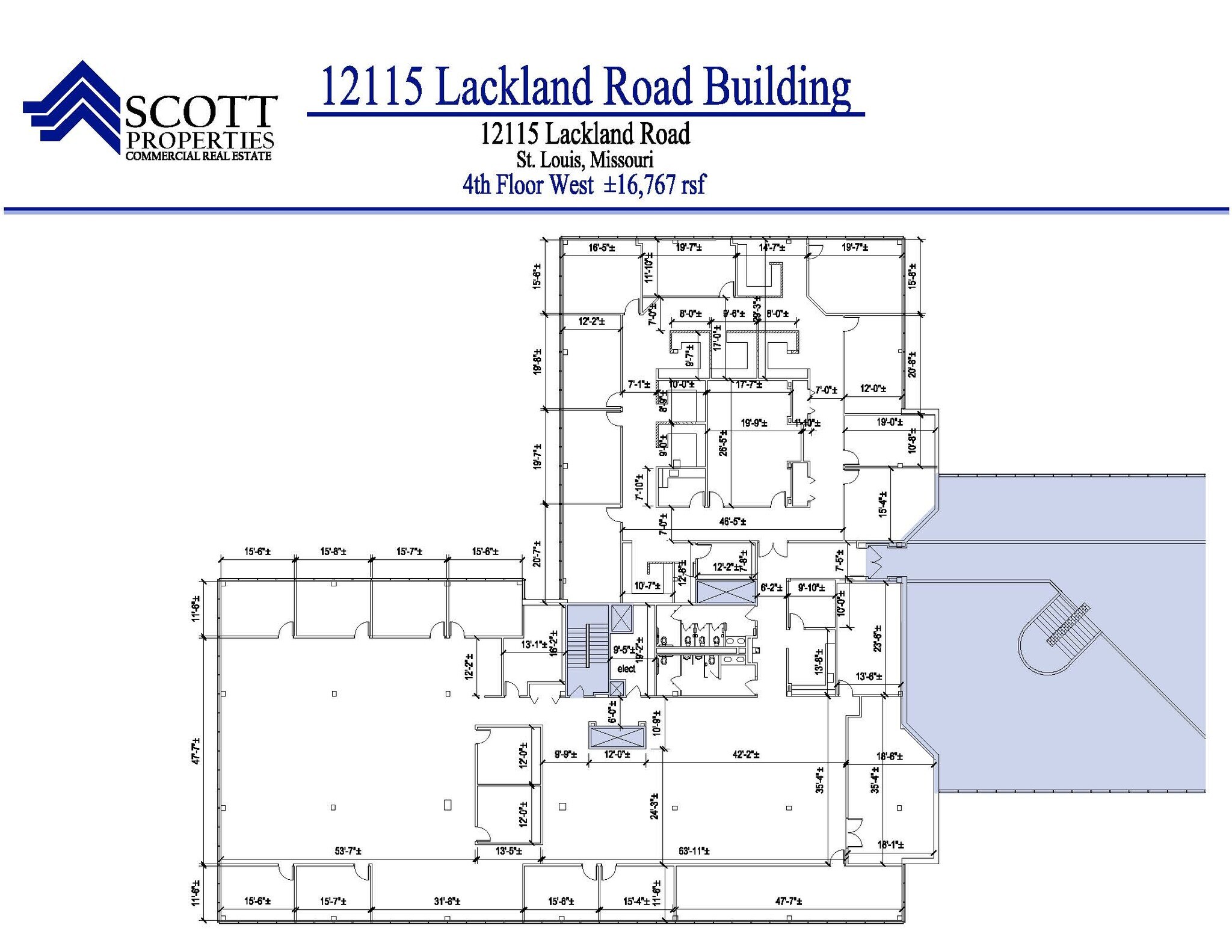 12115 Lackland Rd, Maryland Heights, MO à louer Plan d  tage- Image 1 de 19