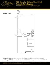 47444-47460 Fremont Blvd, Fremont, CA à louer Plan d’étage- Image 1 de 1