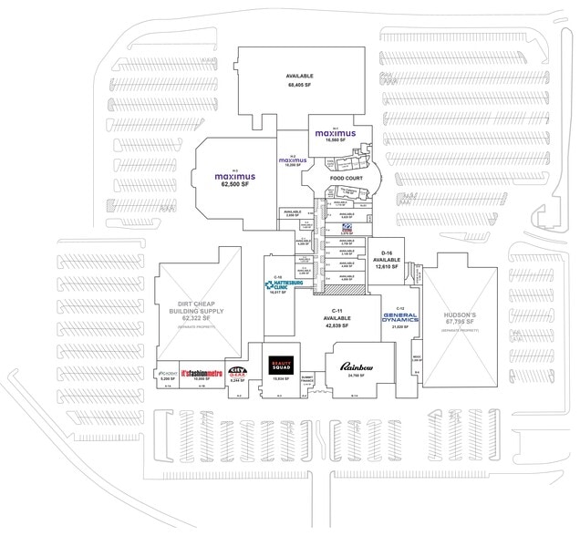 5912 US Highway 49, Hattiesburg, MS à louer - Plan de site - Image 2 de 13