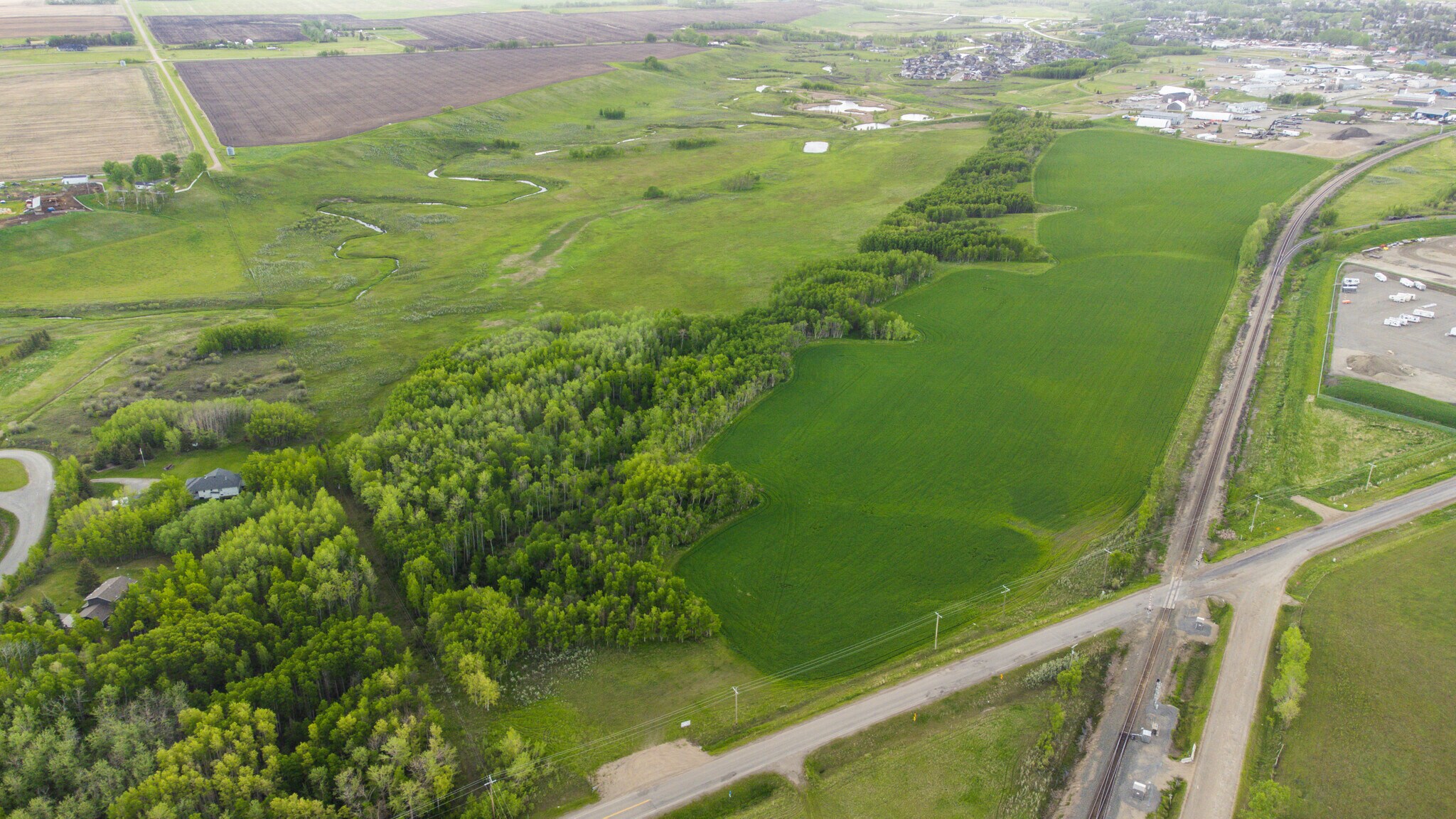 3000 23 St, Didsbury, AB for sale Aerial- Image 1 of 1