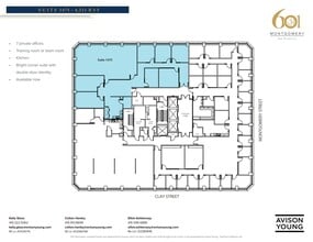 601 Montgomery St, San Francisco, CA for lease Floor Plan- Image 2 of 2
