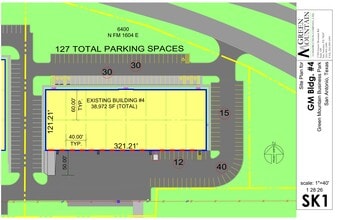 17280 Green Mountain Rd, San Antonio, TX à louer Plan de site- Image 1 de 1