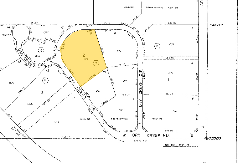 11 W Dry Creek Cir, Littleton, CO for sale - Plat Map - Image 2 of 5