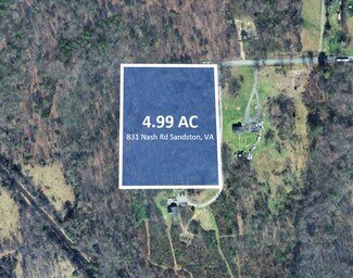 Plus de détails pour 831 Nash Rd, Sandston, VA - Terrain à vendre