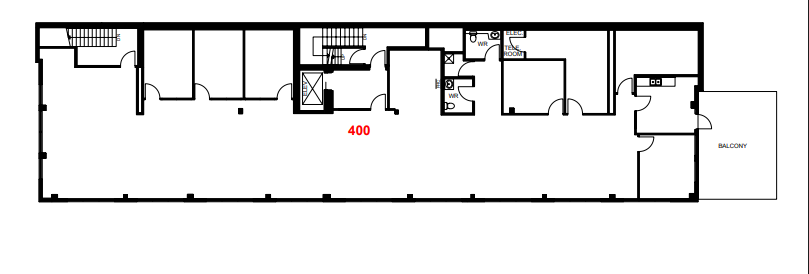 836 Yates St, Victoria, BC à louer Plan d’étage- Image 1 de 1