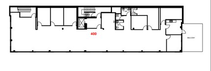 836 Yates St, Victoria, BC à louer Plan d’étage- Image 1 de 1