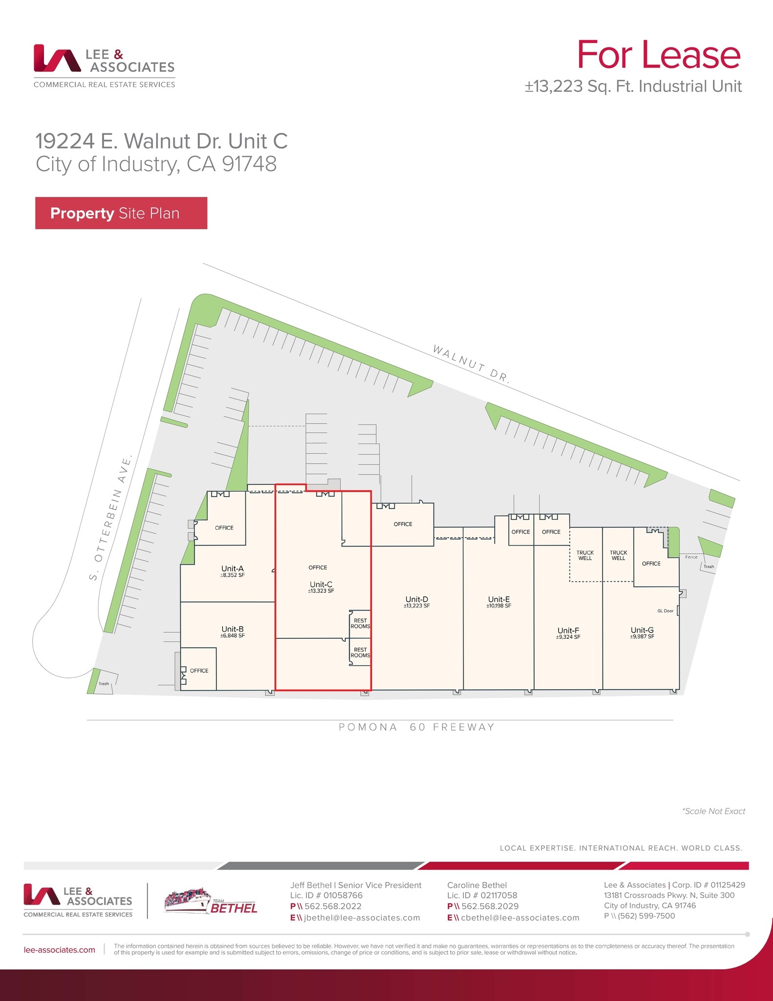 19224 E Walnut Dr N, Rowland Heights, CA for lease Site Plan- Image 1 of 2
