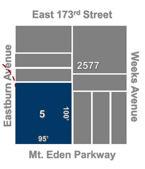 231-235 Mount Eden Pky, Bronx, NY à vendre - Plan cadastral - Image 1 de 1