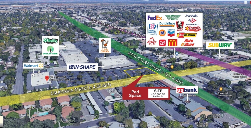 80 W Court St, Woodland, CA for lease - Building Photo - Image 2 of 4