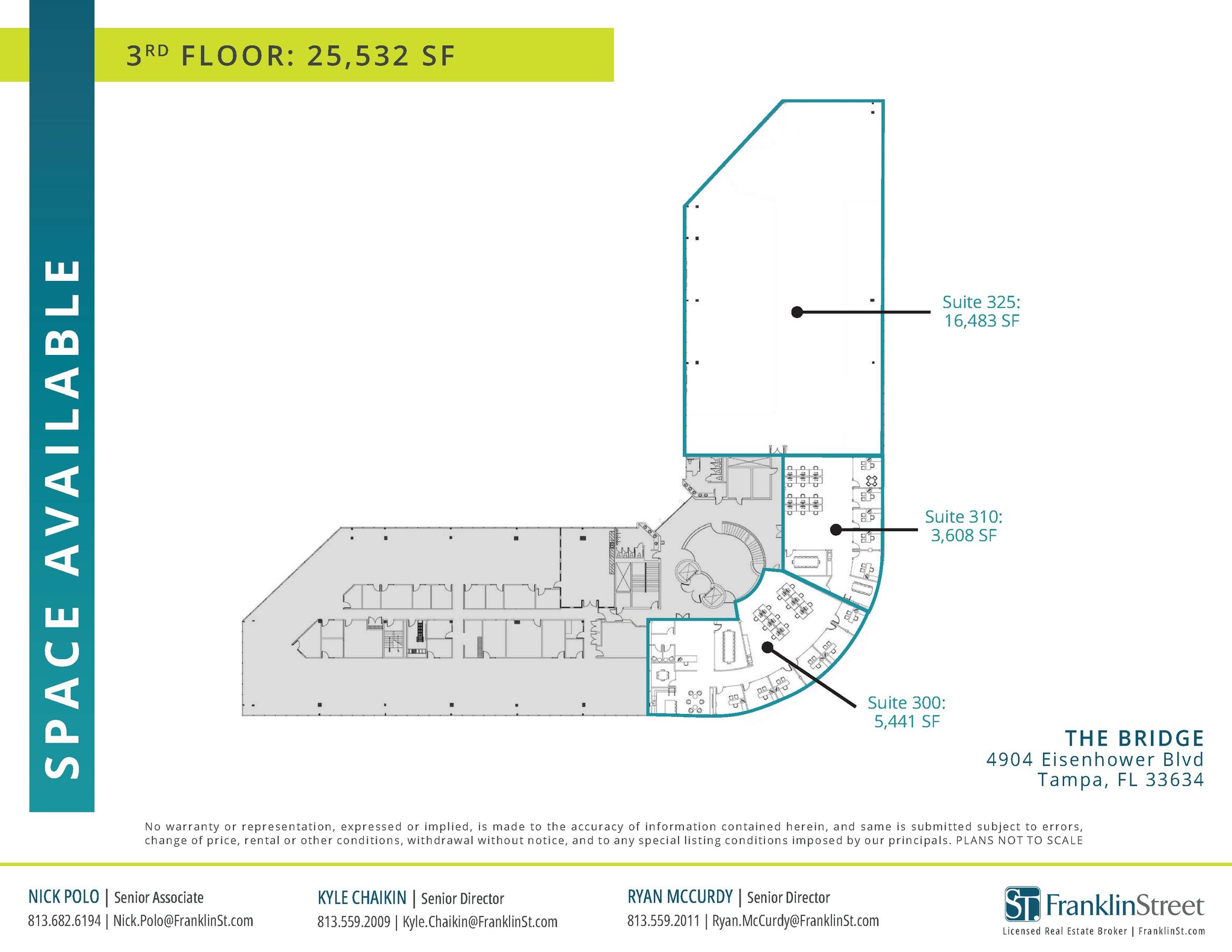 4904 Eisenhower Blvd, Tampa, FL for lease Floor Plan- Image 1 of 1