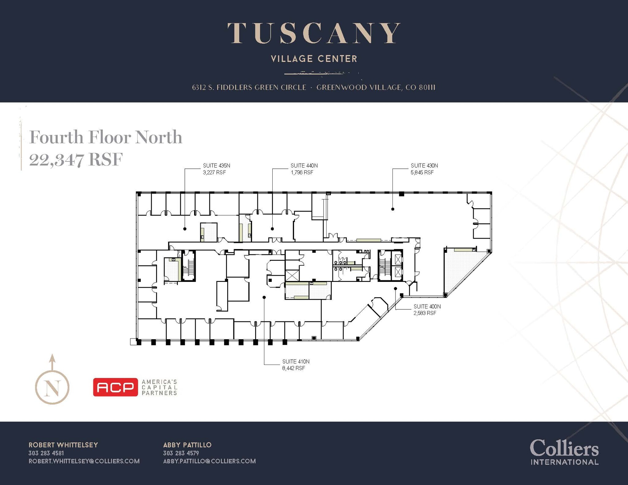 6312 S Fiddlers Green Cir, Greenwood Village, CO à louer Plan d  tage- Image 1 de 2