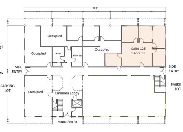 1870 Olympic Blvd, Walnut Creek, CA à louer Plan d’étage- Image 1 de 7