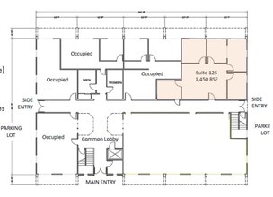 1870 Olympic Blvd, Walnut Creek, CA à louer Plan d’étage- Image 1 de 7