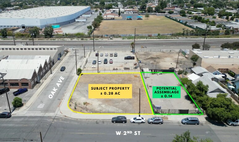 1395 2nd st, Pomona, CA à vendre - Aérien - Image 2 de 3