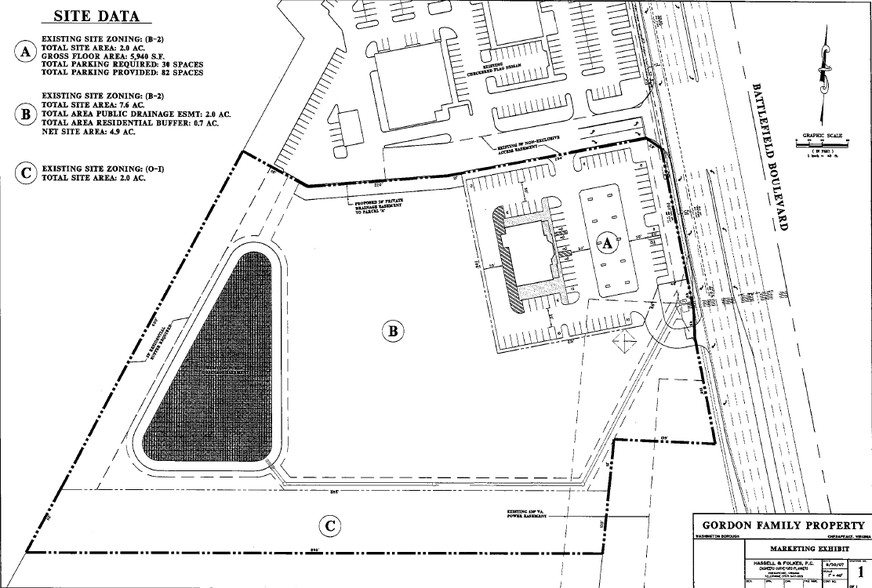 900 N Battlefield Blvd, Chesapeake, VA for lease - Site Plan - Image 2 of 2