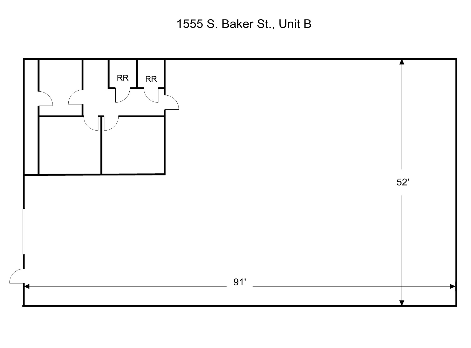 1555 S Baker Ave, Ontario, CA à louer Plan d  tage- Image 1 de 7