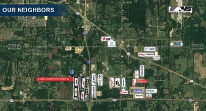 I-269, Byhalia, MS - AERIAL map view