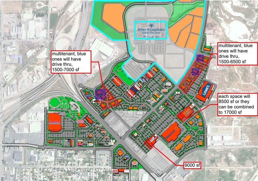 US-6 & Canyon Creek Pky, Spanish Fork, UT for lease - Building Photo - Image 2 of 4