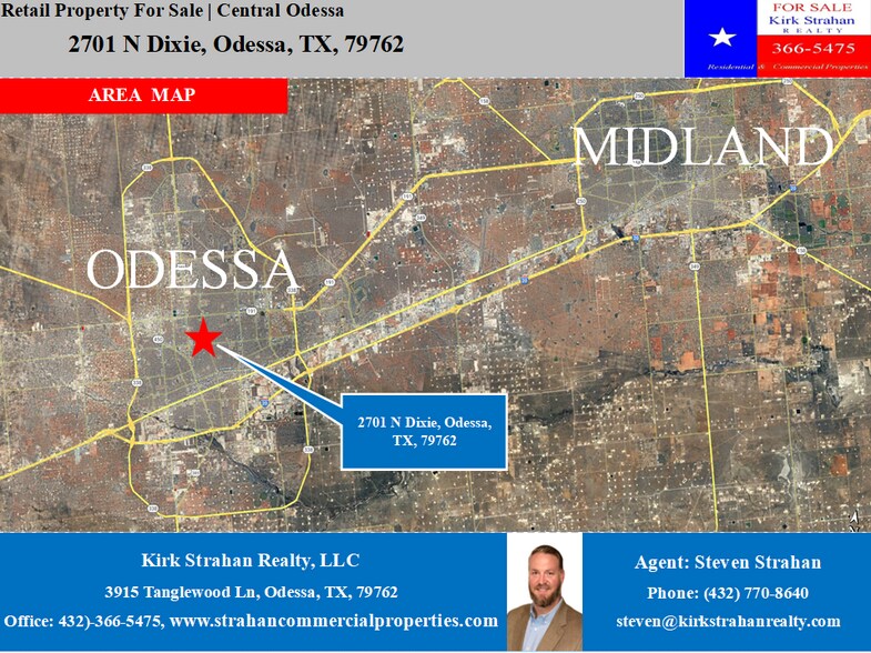 2701 N Dixie Blvd, Odessa, TX à vendre - Photo du bâtiment - Image 2 de 12