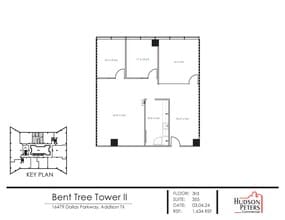 16479 Dallas Pky, Addison, TX for lease Floor Plan- Image 2 of 10