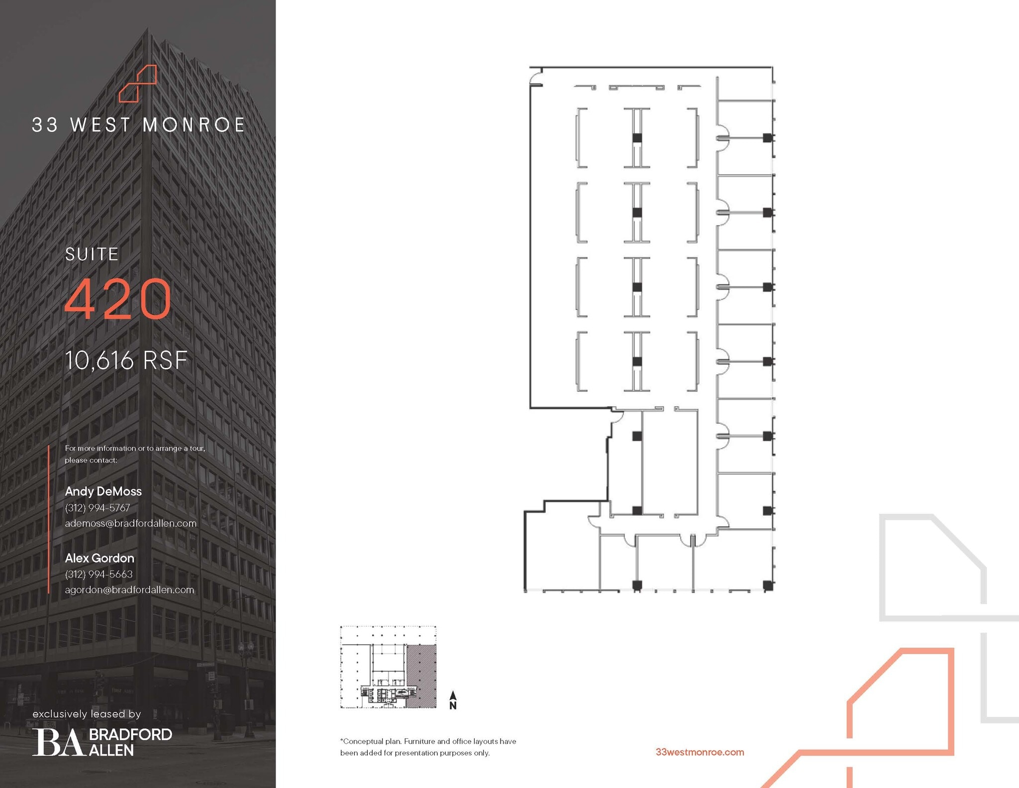 33 W Monroe St, Chicago, IL for lease Floor Plan- Image 1 of 1