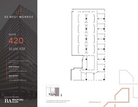 33 W Monroe St, Chicago, IL for lease Floor Plan- Image 1 of 1