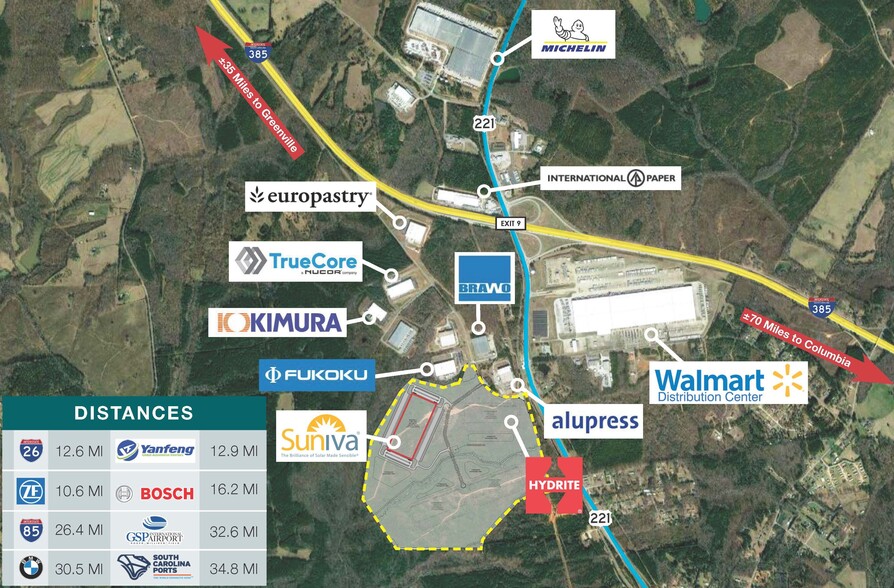 Hunter Industrial Park, Laurens, SC for sale - Building Photo - Image 3 of 4