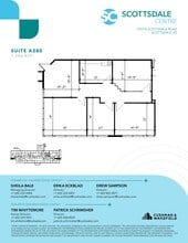 7373 N Scottsdale Rd, Scottsdale, AZ à louer Plan d’étage- Image 1 de 1