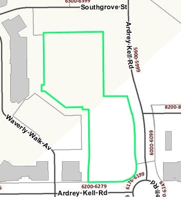 6210 Ardrey Kell Rd, Charlotte, NC for lease - Plat Map - Image 2 of 24