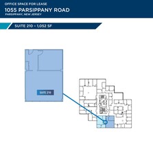 1055 Parsippany Blvd, Parsippany, NJ for lease Floor Plan- Image 1 of 1