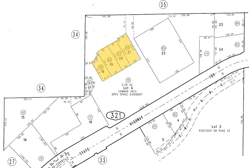 27264 Hwy 189, Blue Jay, CA à louer - Plan cadastral - Image 3 de 12