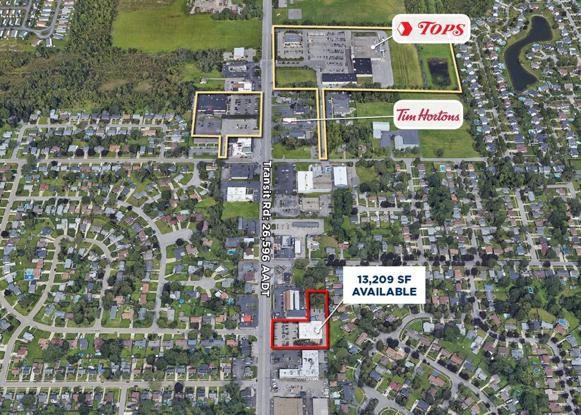 6221 Transit Rd, Depew, NY à vendre - Aérien - Image 2 de 10