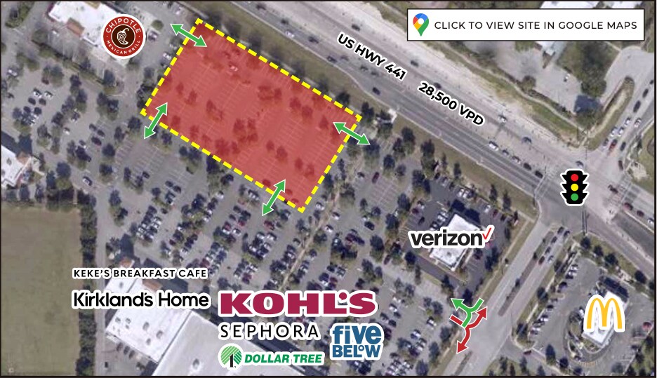 441 US 27, Lady Lake, FL à louer - Plan de site - Image 3 de 4