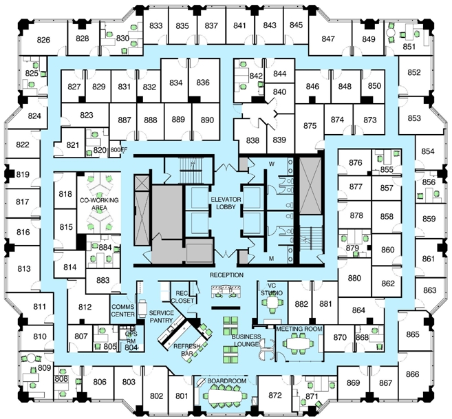 155 N Lake Ave, Pasadena, CA à louer Plan d  tage- Image 1 de 1