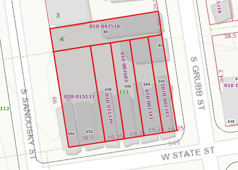 642-654 W State & 83-85 S Grubb St St, Columbus, OH for sale - Building Photo - Image 2 of 54