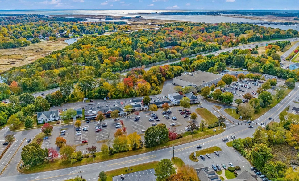 60-90 Halls Rd, Old Lyme, CT for lease - Aerial - Image 3 of 8