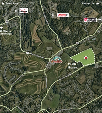 Plus de détails pour McCelland Rd, Finleyville, PA - Terrain à vendre