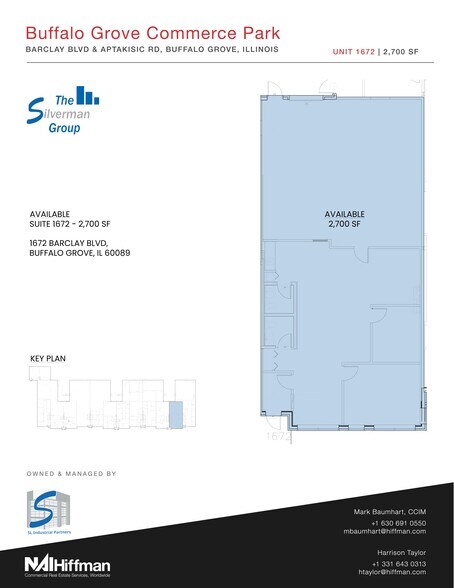 1530-1558 Barclay Blvd, Buffalo Grove, IL à louer - Plan de site - Image 1 de 47