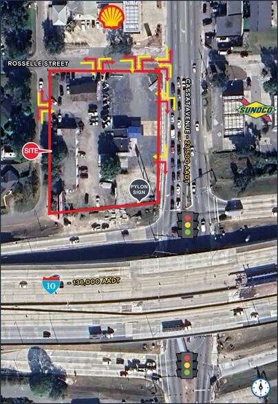 552 Cassat Ave, Jacksonville, FL for lease - Aerial - Image 2 of 2
