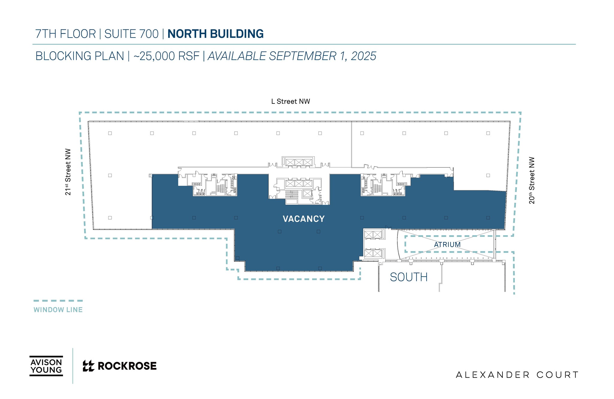 2001 K St NW, Washington, DC for lease Floor Plan- Image 1 of 1